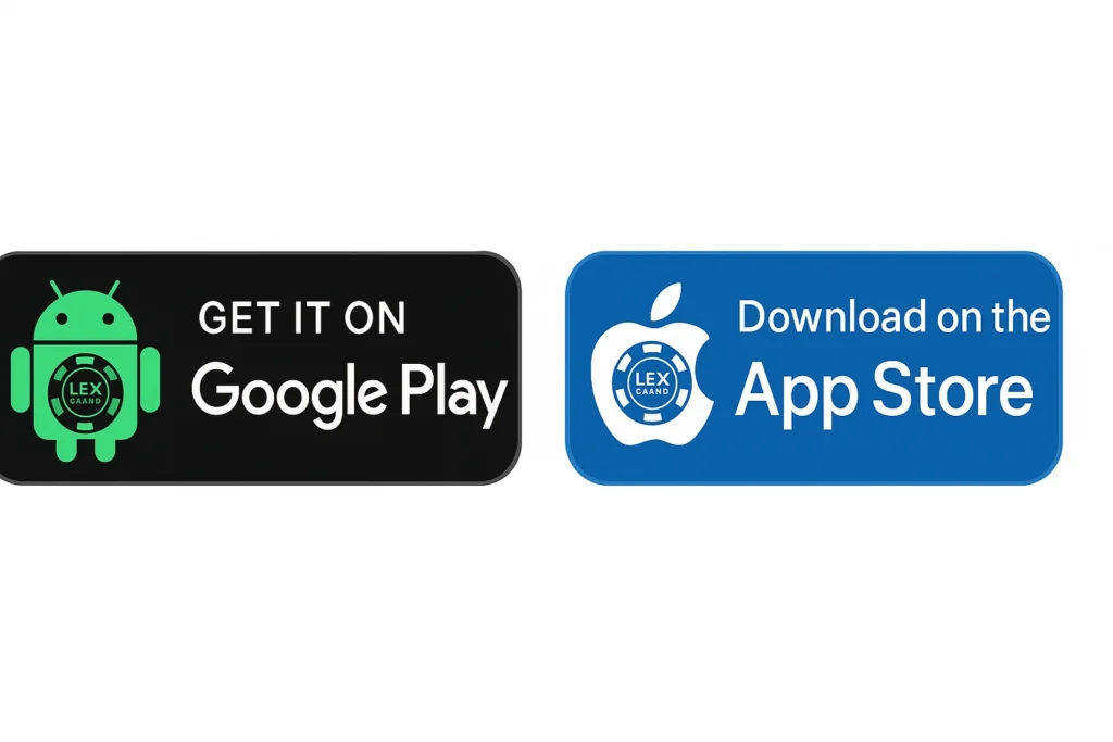 Lex Casino App Download Icons für Android und iOS