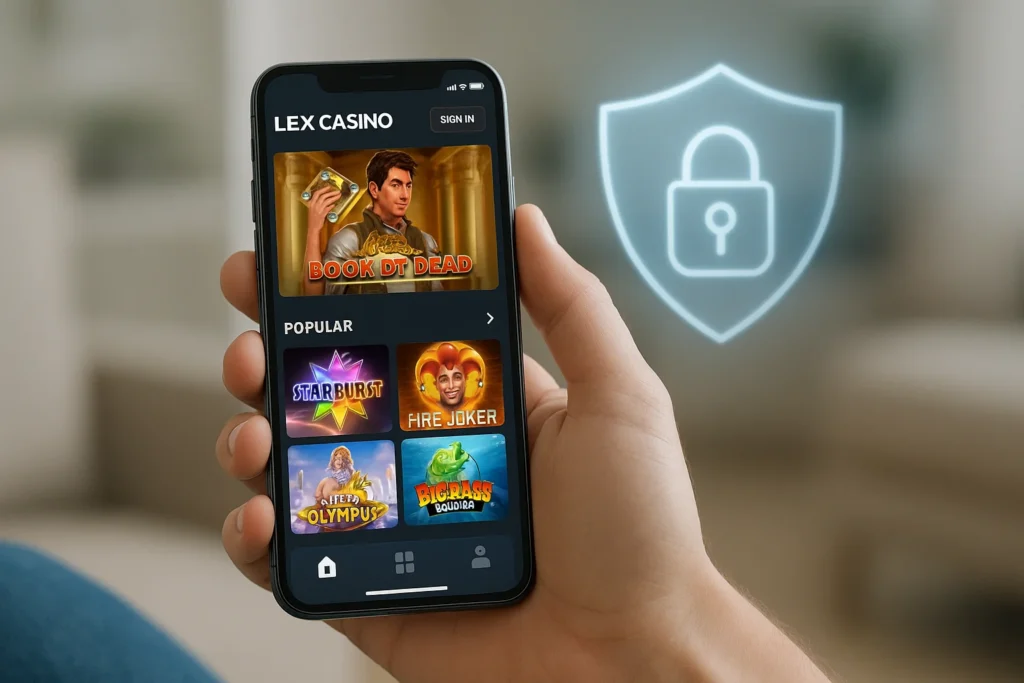 Lex Casino Mobile App und Sicherheit