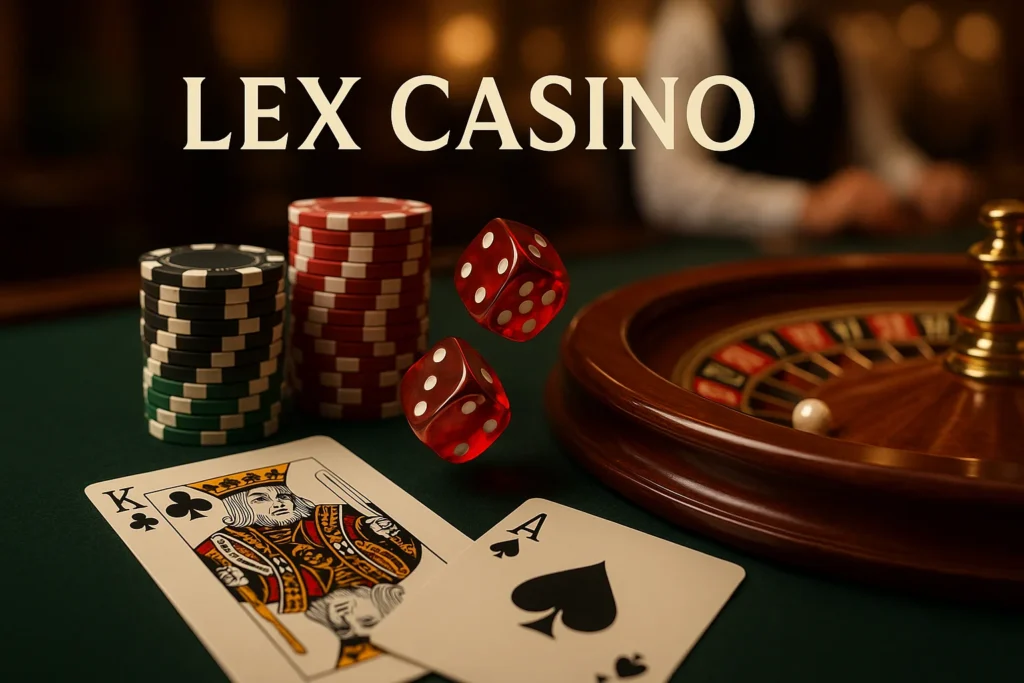 Lex Casino Tischspiele und Live Casino Promo